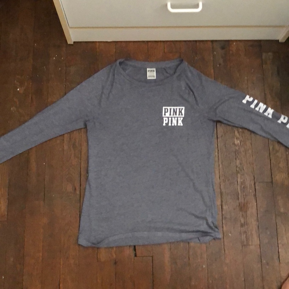 VS Pink grey shirt